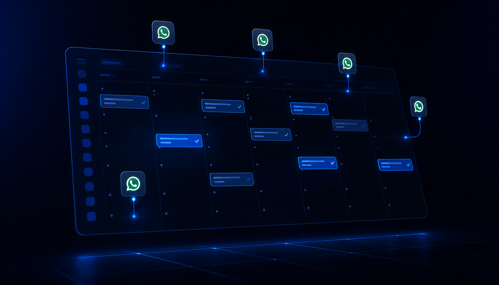 Sistema de gestión automatizada de agendas y citas con confirmaciones por WhatsApp para negocios